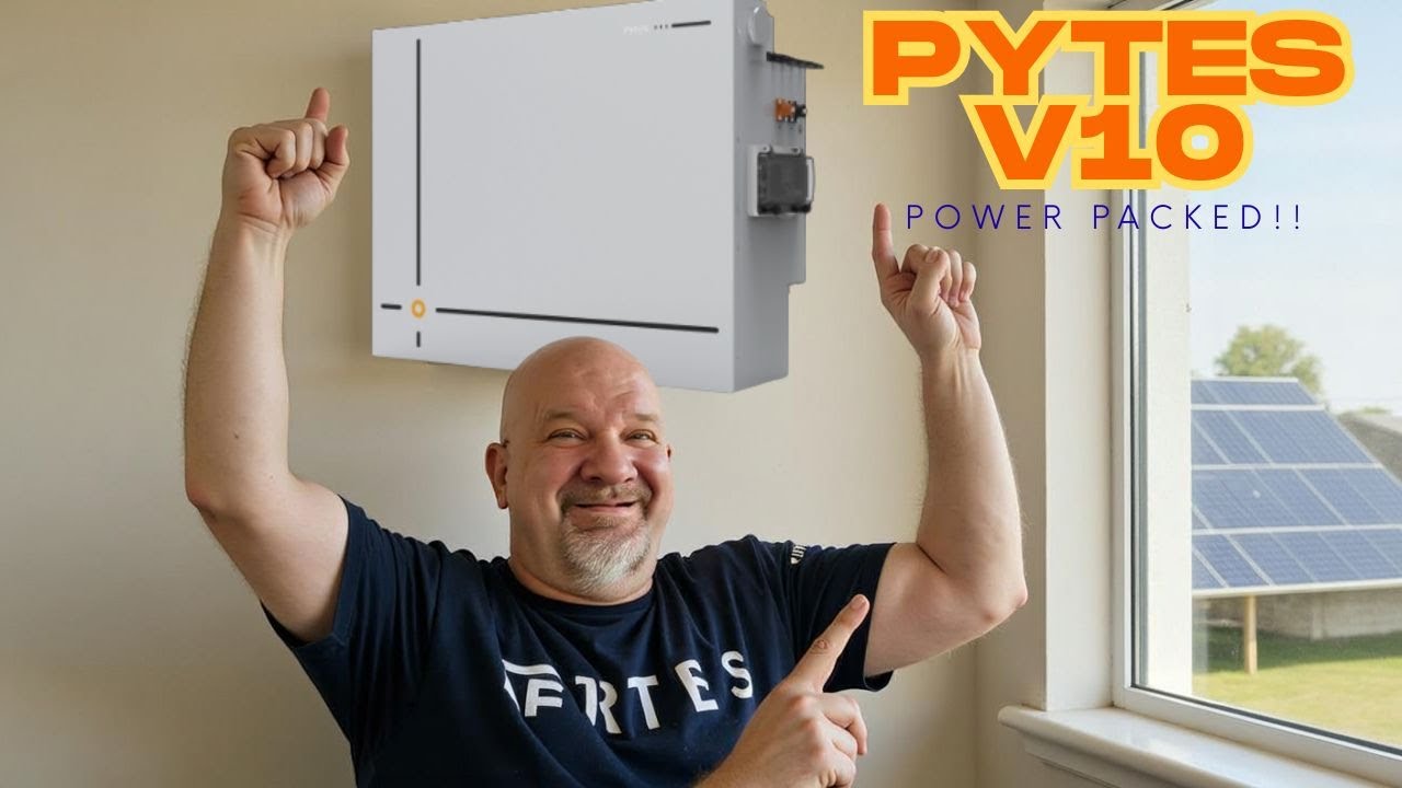 New Pytes V10 Battery at RE+ Texas &ndash; Off-Grid Ready & Wall-Mounted!