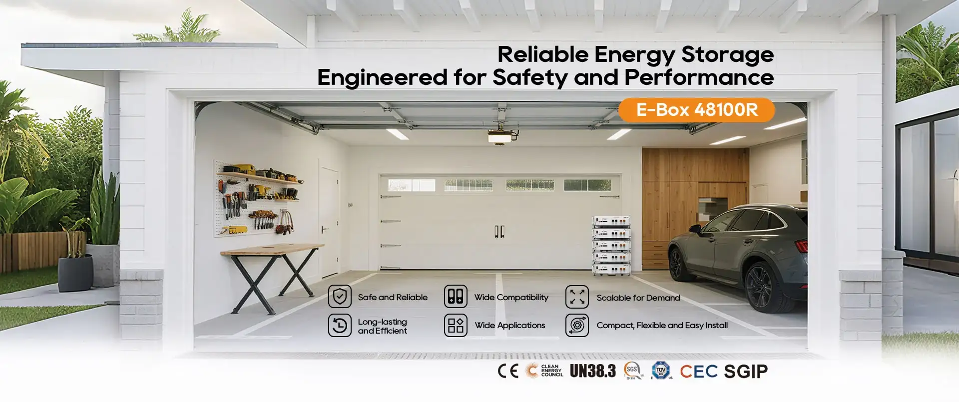 Pytes E-Box 48100R Residential Solar Battery Storage System: Safe, Efficient Home Energy Storage