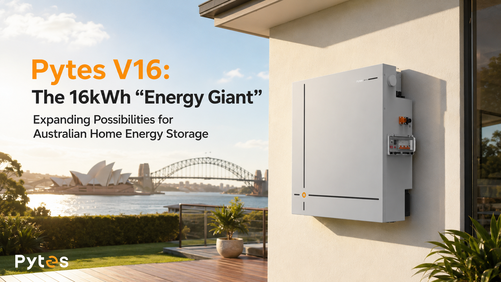 Pytes V16: The 16kWh Energy Giant Expanding Possibilities for Australian Home Energy Storage